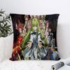 Anime Julius Kingsley Code Geass Pillow Cover for Bedroom Room and Living Room Sofa Decorative Cushion Cover