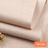 50cmX150cm Cotton Linen Thickened Solid Color Fabric Dustproof Canvas Cloth Sofa Background Cloth Linen Fabric