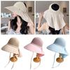 Elegance Large Brim Sun Hat Foldable Summer Fisherman Cap Wide Brim Sunhat  Sun Supplies