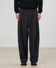 Hyoji Curved Wide Slacks (F01-3 Colors)