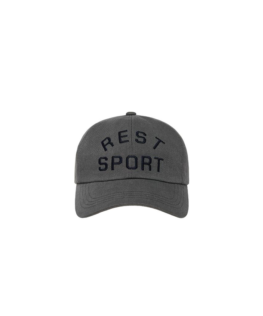 REST&RECREATION Rs Logo Cap - Charcoal
