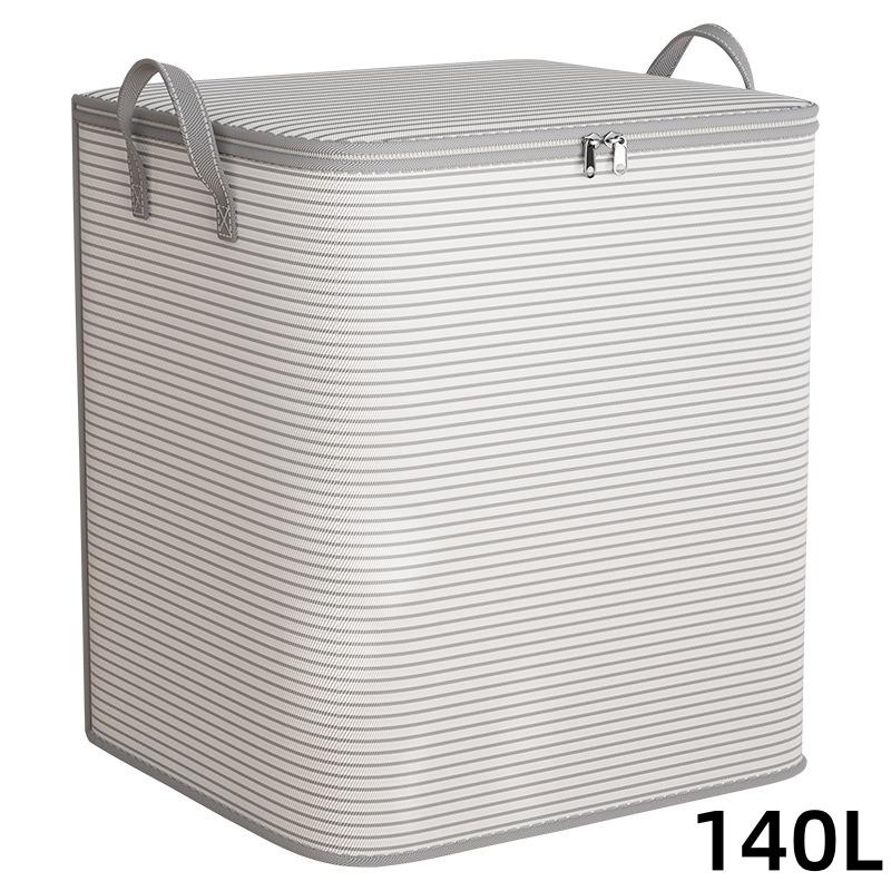 

Коробка для хранения одежды и одеял Большой вместимости Органайзер Пылезащитный Складной Мешок для Гардероба Переезда Домашнего использования 140L