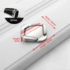 KAK Zinc Alloy Cabinet Knobs and Handles Tatami Hidden Door Handles Kitchen Handles Black Drawer Knobs Furniture Handle Hardware