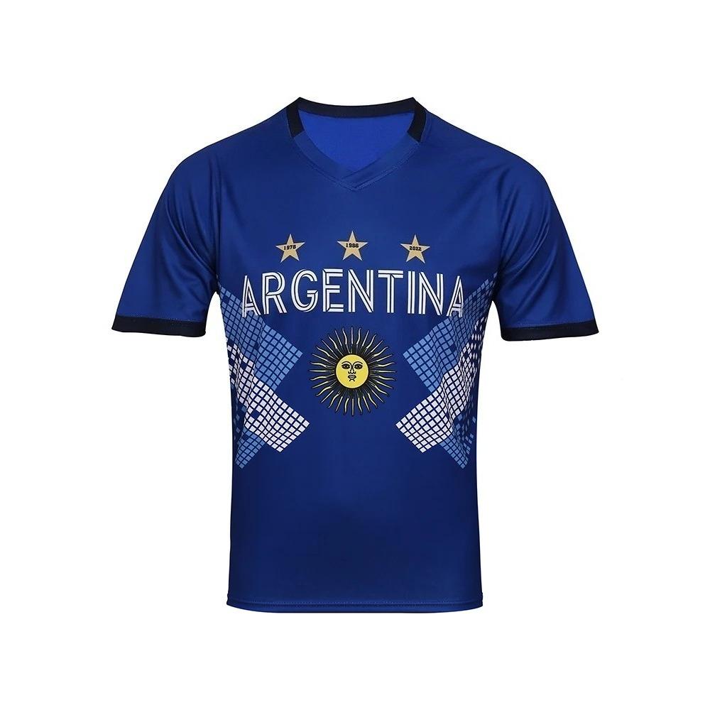 Suruida Аргентина Футболка Футбольная Майка Номер 10 S синий