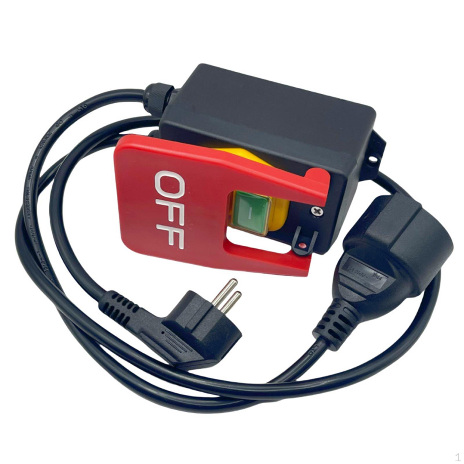 

Запобіжний кнопковий перемикач аварійної зупинки для настільної садової машини