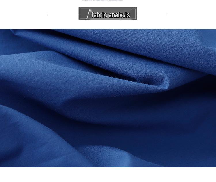 Women's Casual Japanese Blue Sleeveless Lantern Dress