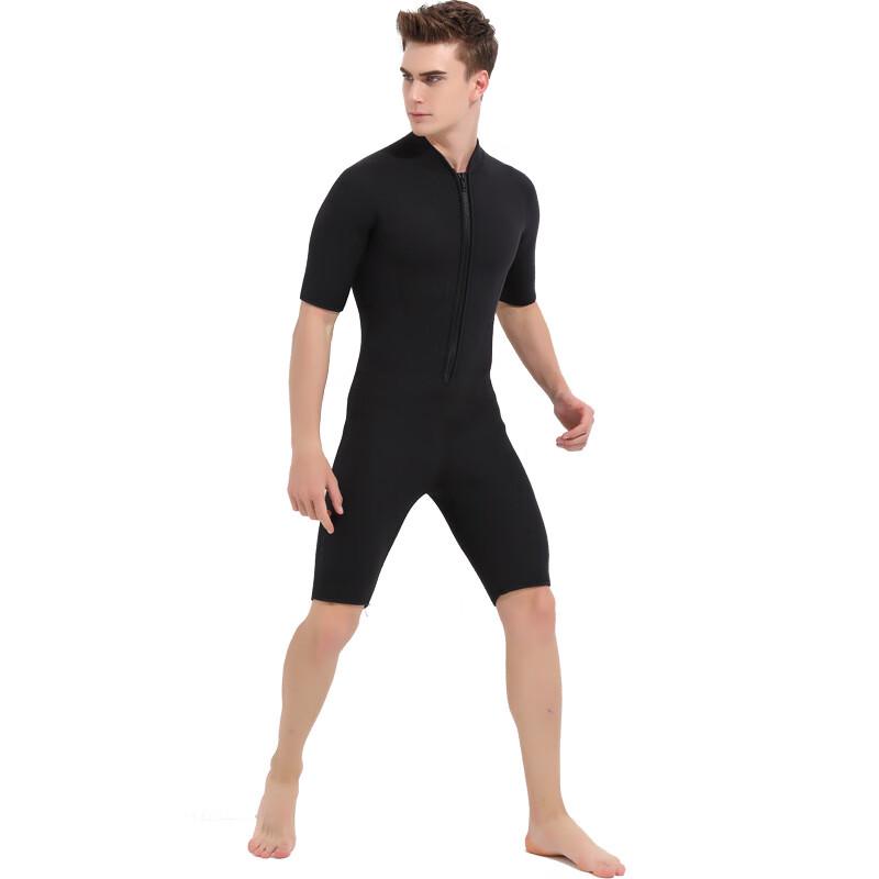 SBART Men's 3mm One-Piece Short Sleeve Wetsuit