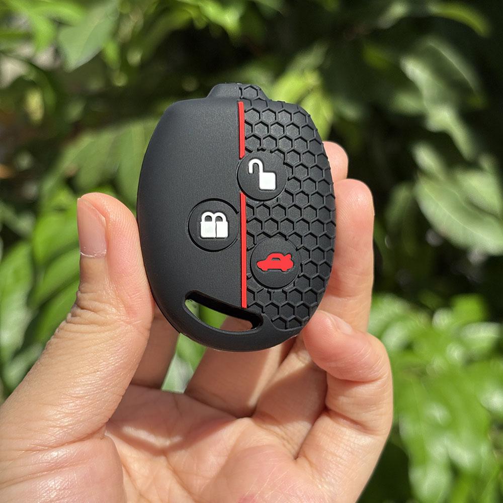 

Keychain Holder For Ford Transit Fiesta St Focus C-Max Ikon Focus Mk4 Silicone Car Key Caps Cover Case