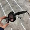 New Oval Big Frame Ladies Sunglass  Fashion Femalle Sunglasses Trendy Retro Designer Sun Shades Eyewear Uv400