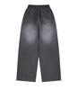 Beulluing Blueing Pigment Glow Wide Sweatpants[Charcoal]
