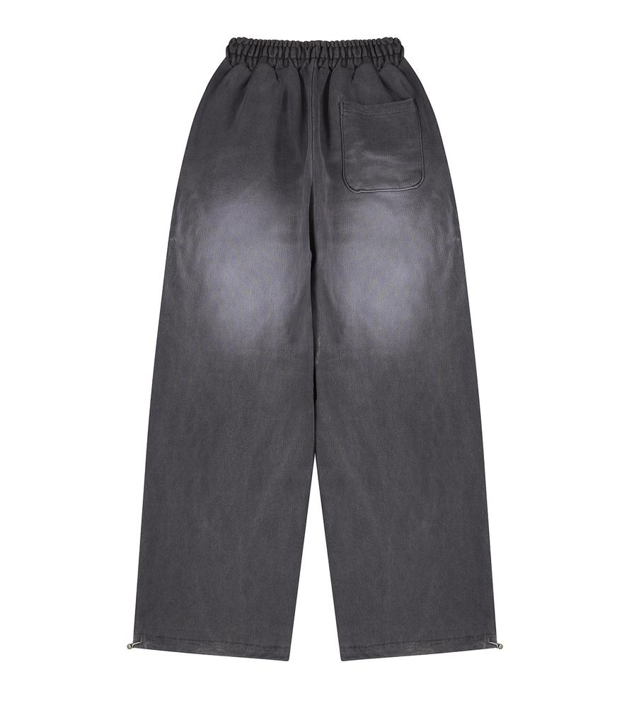 Beulluing Blueing Pigment Glow Wide Sweatpants[Charcoal]