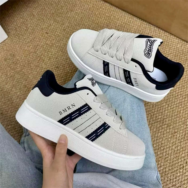 

Женские осенние новые толстоподошвенные легкие повседневные спортивные кеды на плоской подошве, обувь для пар, обувь-хлебцы 43 серый