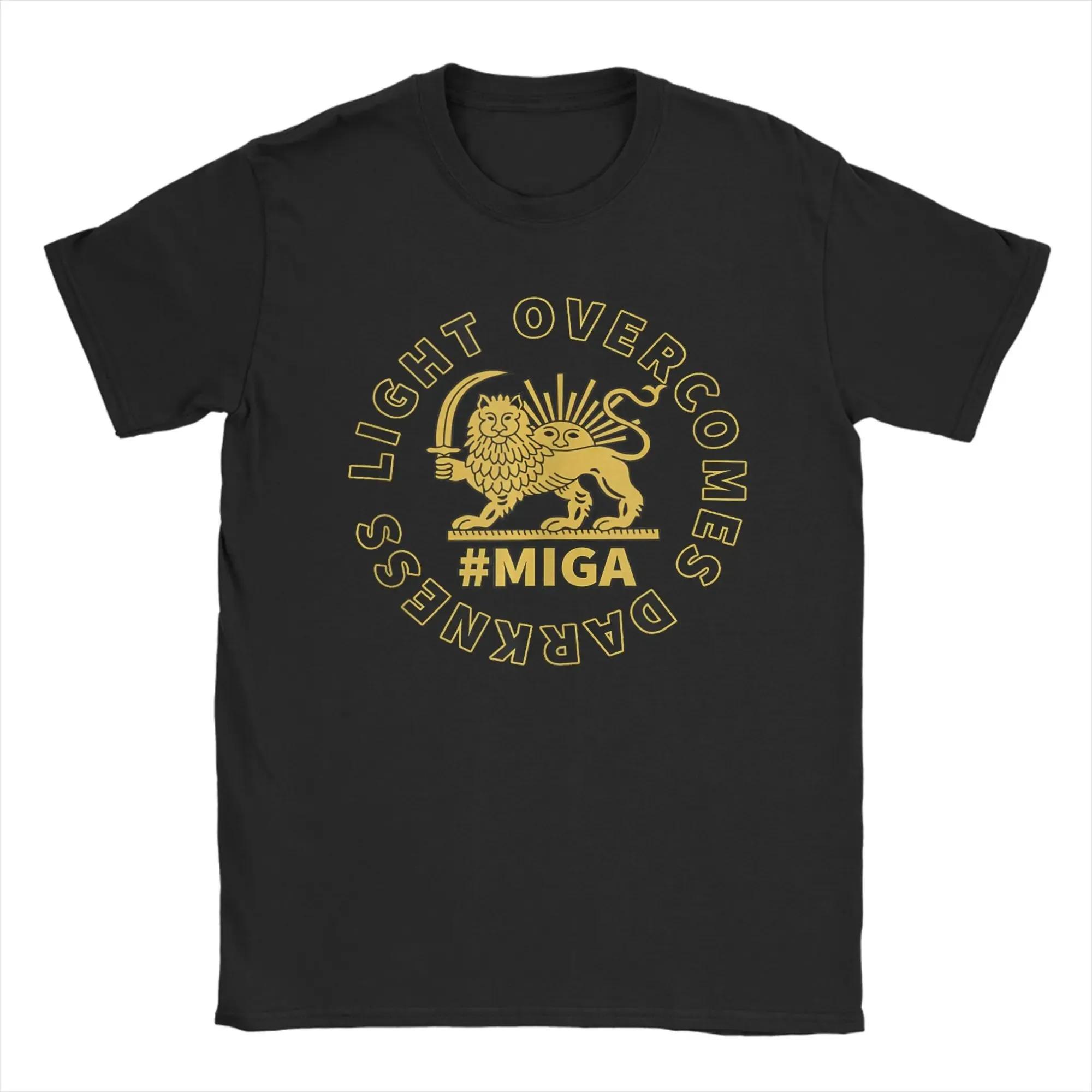 

Light Overcomes Darkness Lion and Sun Graphic Tee Breathable Crew Neck Short Sleeve T-Shirt for Men S чёрный