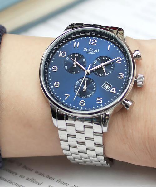 Seinteuseukoteuleondeon 4 Types Of Metal Chronograph Watches / St5109M