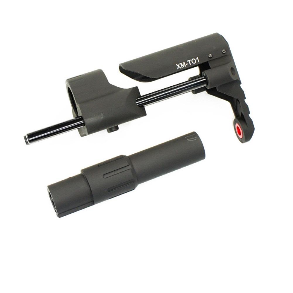 Rear Support Puzzle Peashooter Refitting Parts General Purpose for Jinming XM316 Black XMTO1 Telescopic Bracket