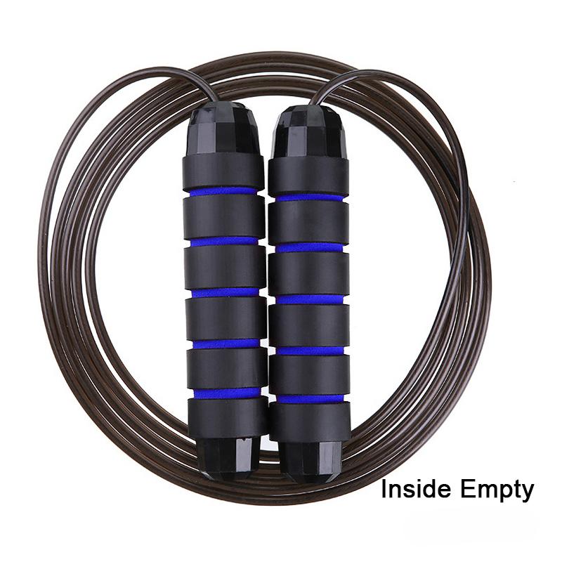 Home Gym Weighted Skipping Rope Steel Wire Adjustable Lose Weight Speed Jump Rope Workout Exercise Sports Fitness Equipment