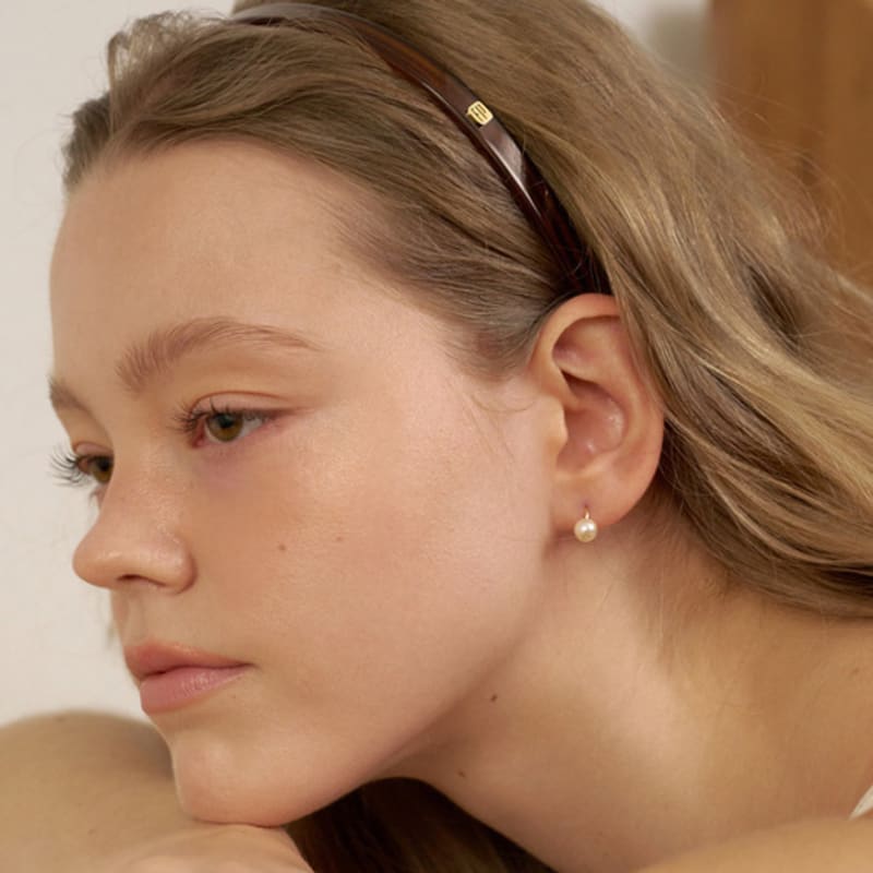 FANTASTIC PLANET Brown Horizon Hairband 1cm