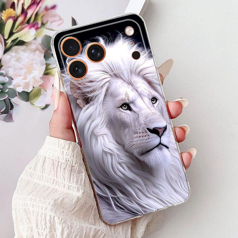 For iPhone 17 Pro Max iPhone17 Air Cool Dragon Tiger Painted Phone Case For iPhone 17Pro 17Air 17ProMax Soft Silicone TPU Cases