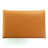 Makelloses HERMES Kartenetui Calvi Epsom Leder Damen Gebraucht