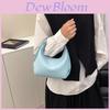 Minimalist Pu Dumpling Shape Crossbody Bag For Daily Use