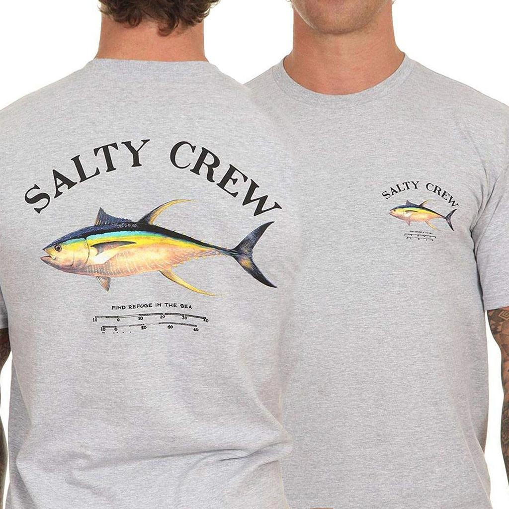 2024 Men Yellowfin Tuna Fishing Fisherman Angler Gift T Shirt. Short Sleeve 100% Cotton Casual T-shirts Loose Top S-4XL