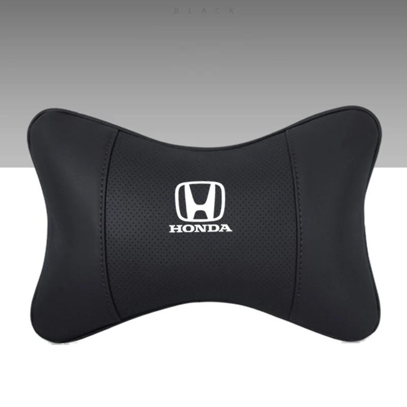 

Car Headrest Neck Cushion Memory Foam Soft Accessories For Honda Civic xrv hrv crv brv City Accord Fit Jazz Insight чёрный