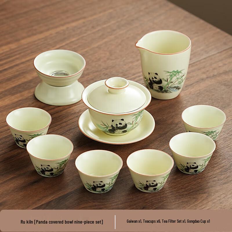 Panda Kung Fu Tea Set