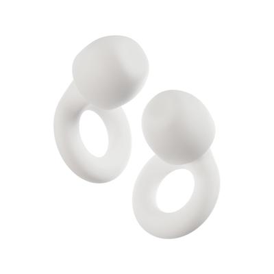 Tappi per orecchie silenziosi 2 Tappi per orecchie riutilizzabili per e Sensibilità al rumore Protezione acustica flessibile Vestibilità personalizzabile Riduzione del rumore 24dB SNR –