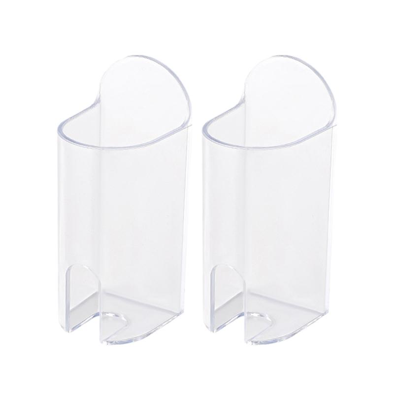 

Adhesive Bathroom Toothbrush Stand Waterproof Plastic Storage Rack for Electric Brushes Easy Installation чистый