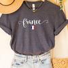 Frankreich T-Shirt, Frankreich T-Shirt, Frankreich Vintage Stil, Europa Geschenk, Frankreich Shirt, Französisches Erbe T-Shirt, Frankreich Reise T-Shirt