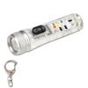 Powerful Mini Keychain Flashlight TYPE-C Fast Charging Multi-function Waterproof Fluorescent Magnetic Warning Camping Flashlight