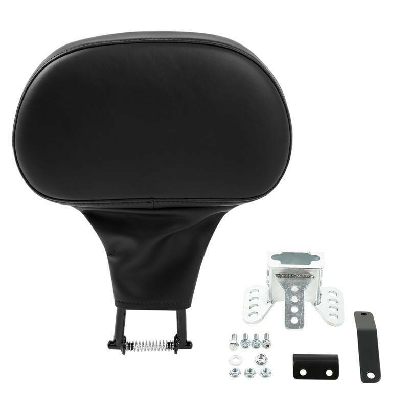 Motorcycle Driver Rider Backrest Pad For Harley Touring Road King Street Glide Electra Glide 2009-2023