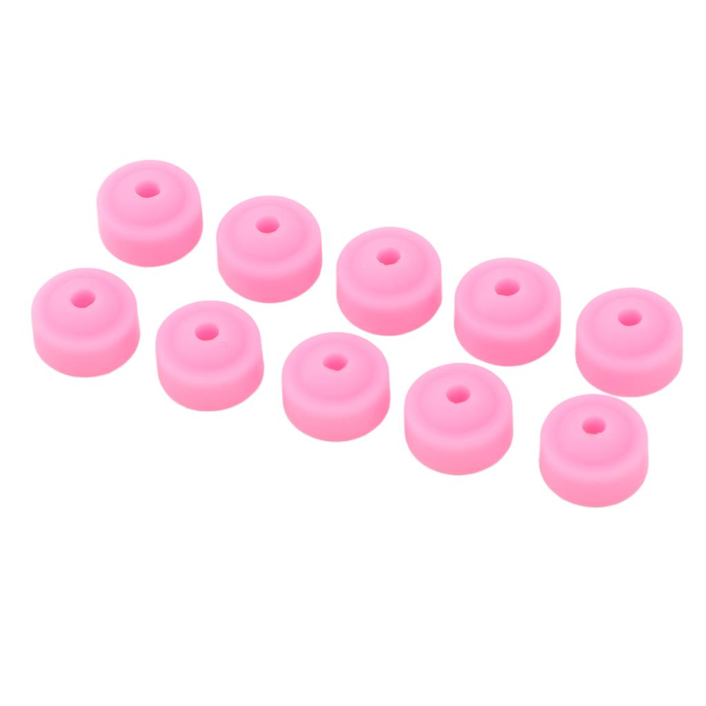 90pcs Nail Drill Bit Dust Cover Professional Electric Nail Filer Protectors Cap Nail Drill Bit Dust Collector for
