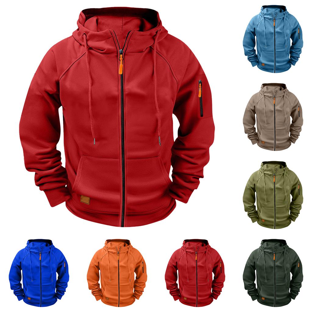 Survêtement de sport à capuche unisexe, tenues de course, pull à manches longues, sweat-shirt à capuche