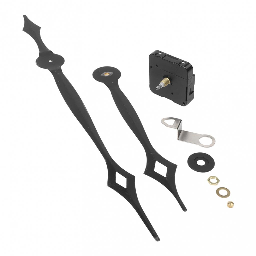 Quartz Clock Movement Replacement Kit with Long Hands for Large Clocks