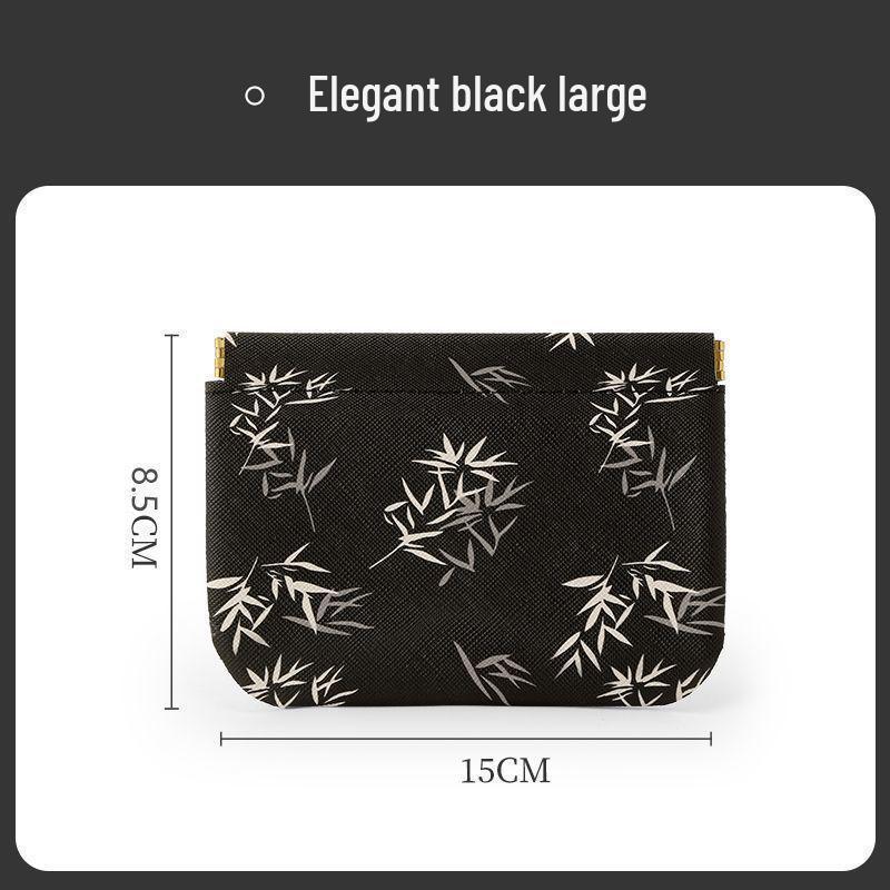 

Кошелек для монет и помады в китайском стиле с застежкой-кнопкой – Компактная, портативная сумка с автоматической застежкой