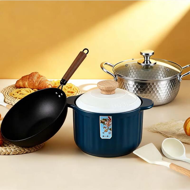 Zhang Xiaoquan Blue Rhythm Stone Casserole 4.2L