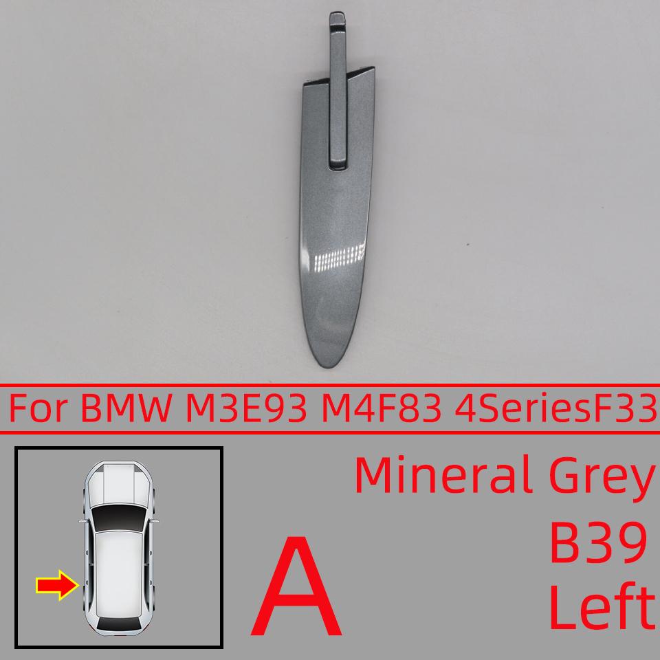 For BMW E93/M3 07-13 F83/M4 14-19 4Series F33 Convertible Roof Trim Cover Trim Strip Accessory Painted Auto Parts