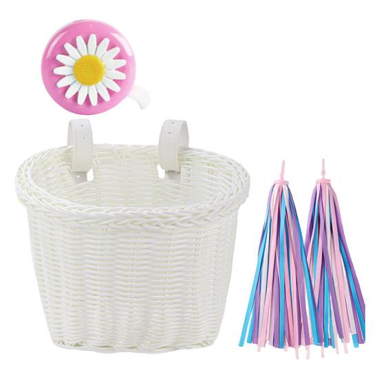 

Корзина для велосипеда спереди с регулируемым ремнем, вместительная, прочная, выдерживающая нагрузку, корзина для велосипедного руля, водонепроницаемая корзина для хранения велосипеда