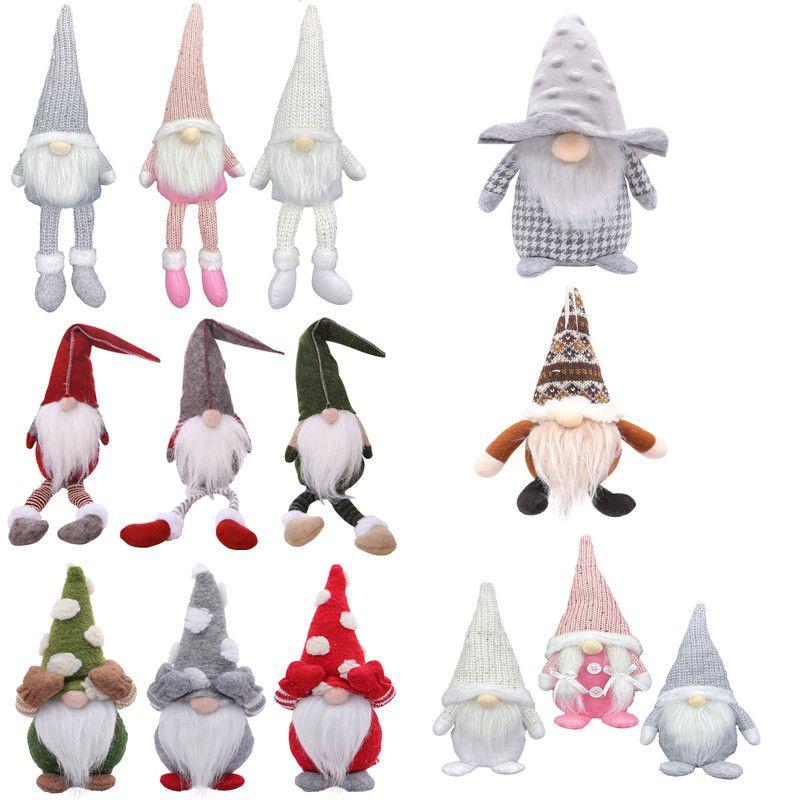 Elegant Faceless Doll Xmas Gifts Featuring Cheerful Colors For Joyful Celebrations