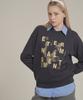 Iteoneolmomeonteu Moment Sweatshirt - Navy