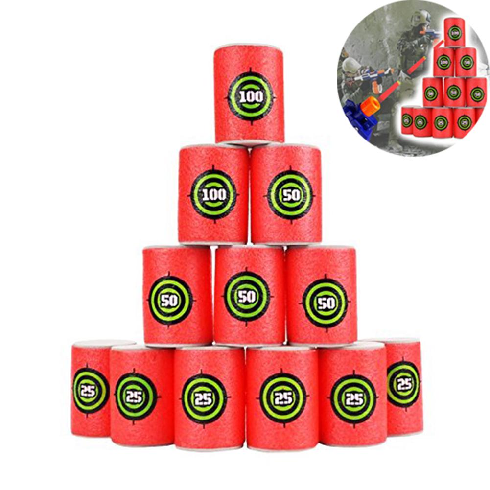 

12PCS Universal EVA Soft Target for Kids червоний