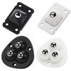 8Pcs Caster Wheel Easy Glide Self Adhesive 360 Degree Rotation Effortlessly Move Appliance Mini Wheels