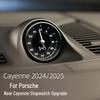 Compatible with Porsche 2024/25 Cayenne Dashboard Stopwatch Compass Clock Upgrade