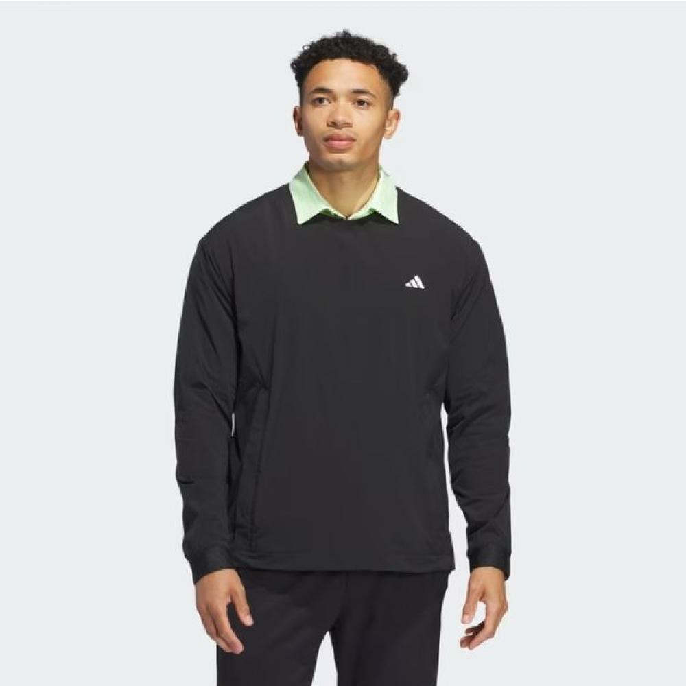 

AdidaS Golf 24fw Men S Crewneck Ultimate 365 Tour Windlady In6486 IN6486 (black)/M