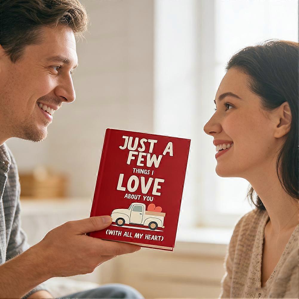 Solo Poche Cose che Amo di Te Libro Spunti Regalo per San Valentino Amico Inglese