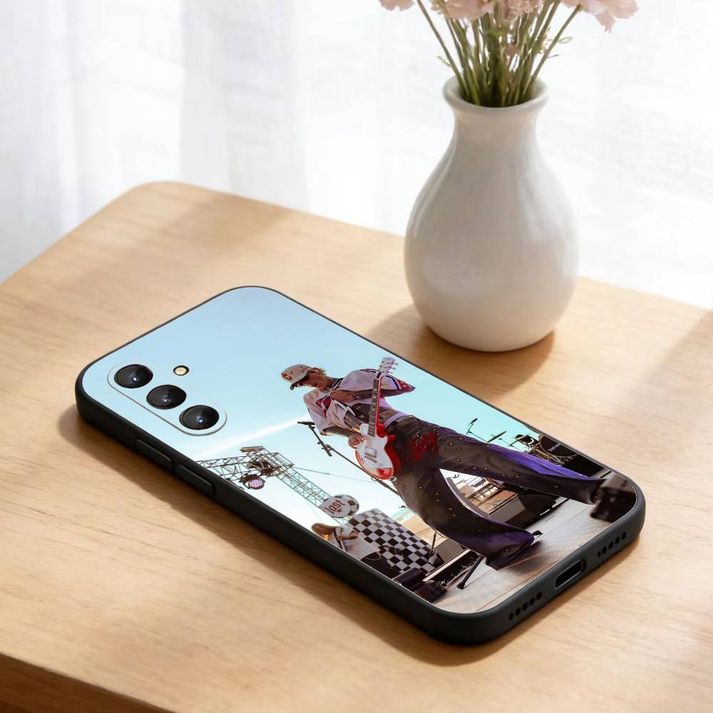MGK Machine Gun K-Kelly  Phone Case For Samsung Galaxy A73,21,22,32,71,53,52,51,80,5G Soft Black Cover
