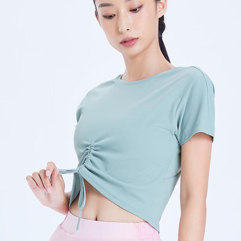 DCPF Women s Striped Ice Silk Quick-Dry Sport T-Shirt XL