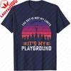 The Sky Is Not My Limits Its My Playground Graphic T Shirt Unisex Summer Cotton Short Sleeve Sky Player Meme Casual Daily Outfit