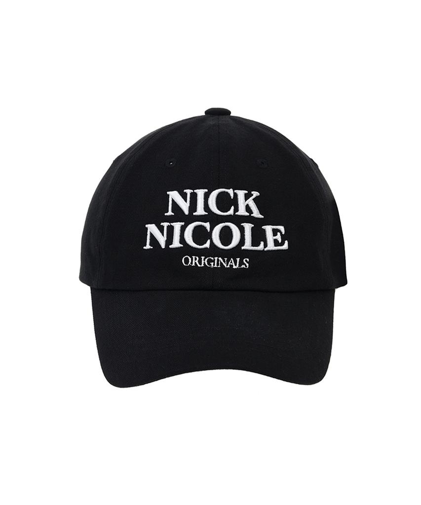 Nigaennikol Originals Nicole Ball Cap_Black White